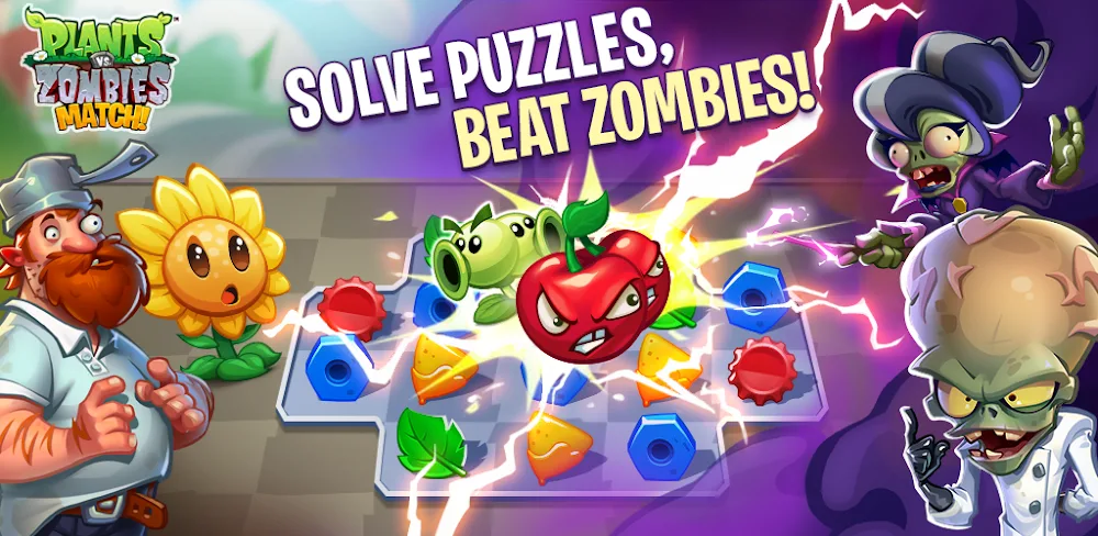 Plants vs. Zombies™: Match screenshot 1