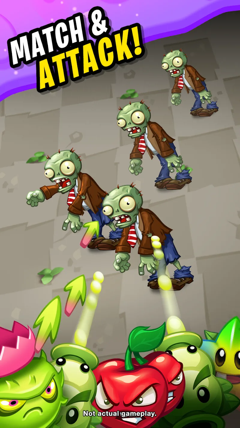 Plants vs. Zombies™: Match screenshot 2