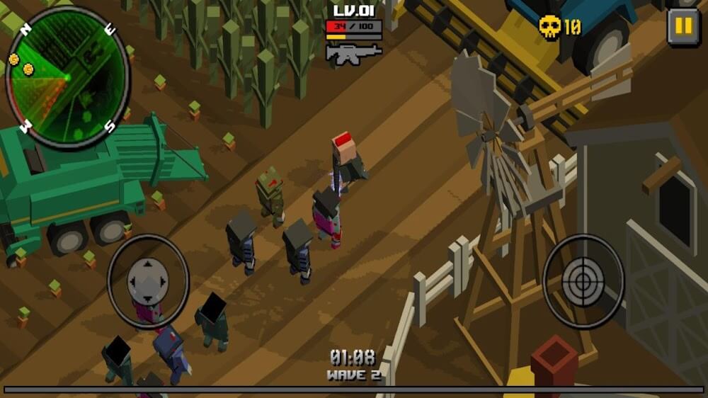 Pixel Zombie Frontier screenshot 2