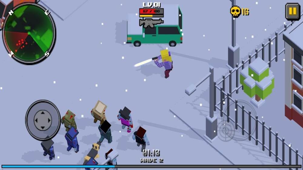 Pixel Zombie Frontier screenshot 5