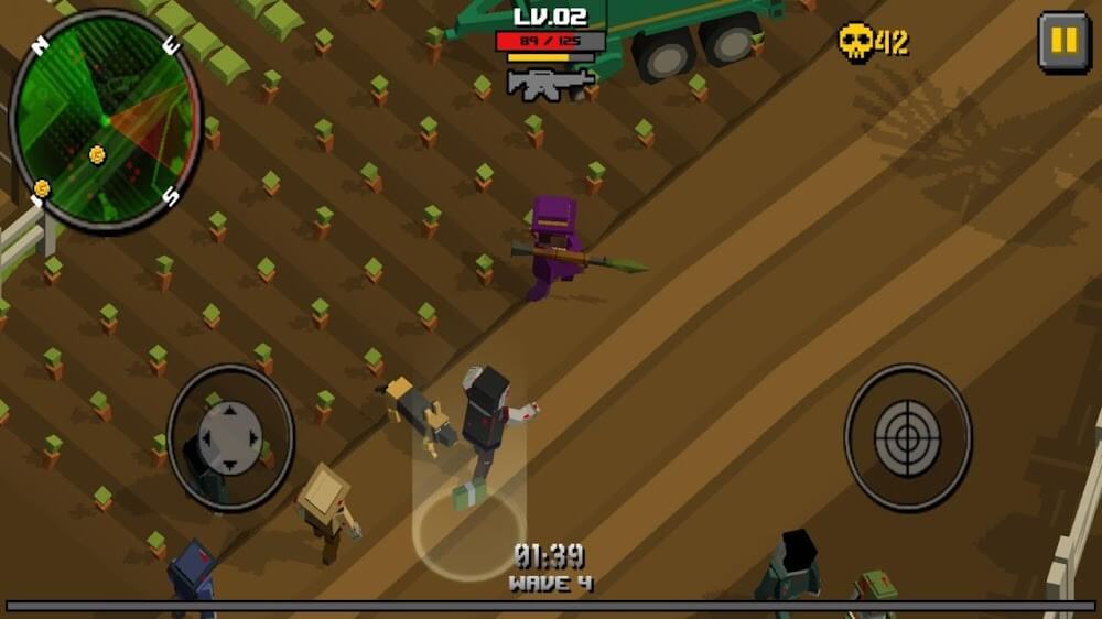 Pixel Zombie Frontier screenshot 4