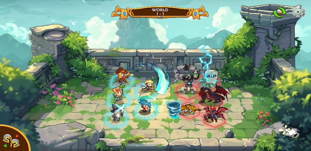 Pixel Squad: War of Legends screenshot 1