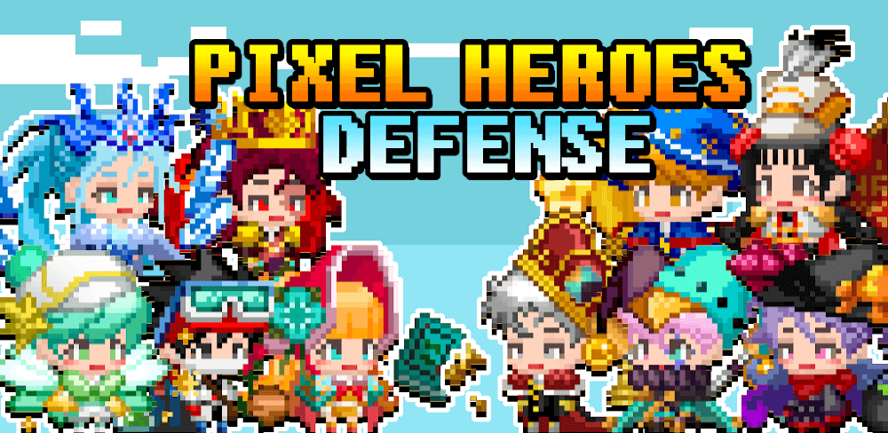 Pixel Heroes Defense screenshot 1