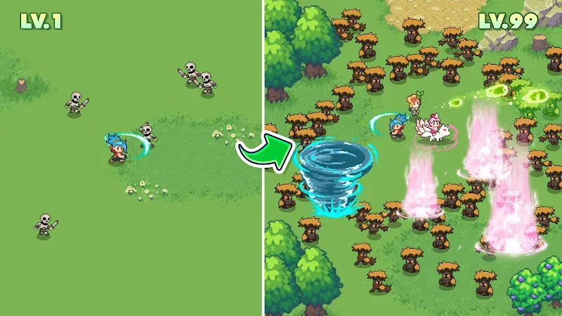 Pixel Guardian War screenshot 2