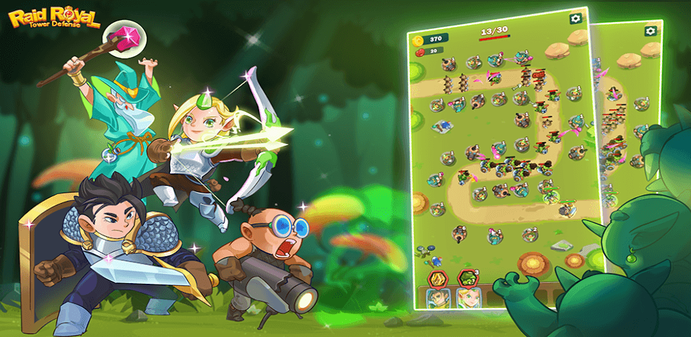 Raid Royal: Tower Defense screenshot 1