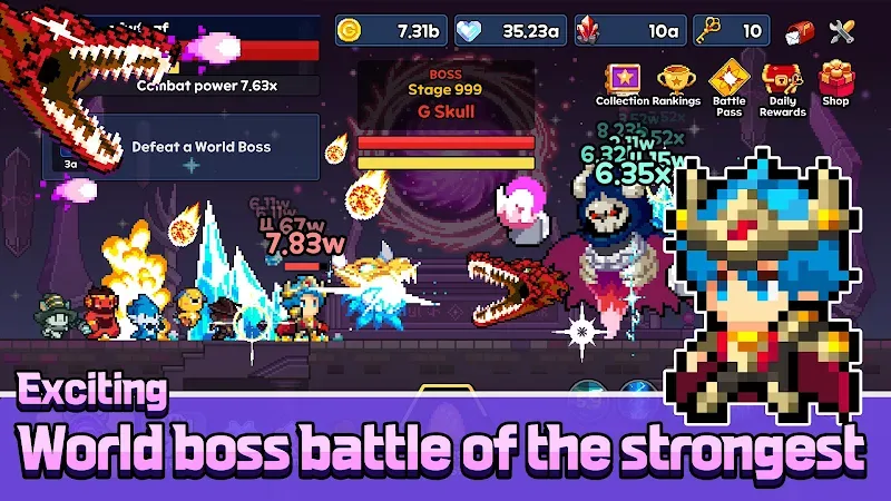 Pixel Dragon Knights: Idle RPG screenshot 5
