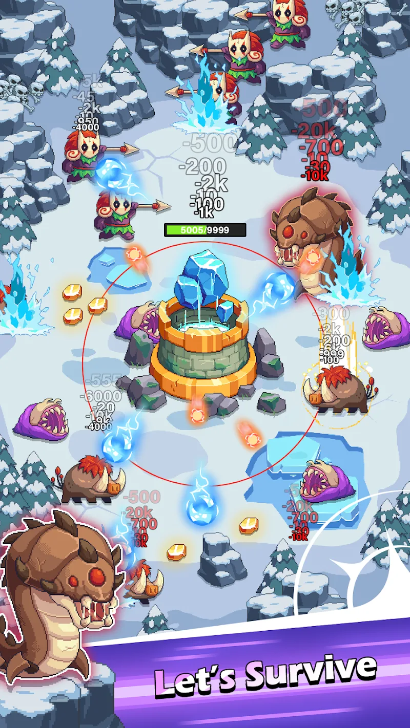 Pixel Defense: Idle TD screenshot 3