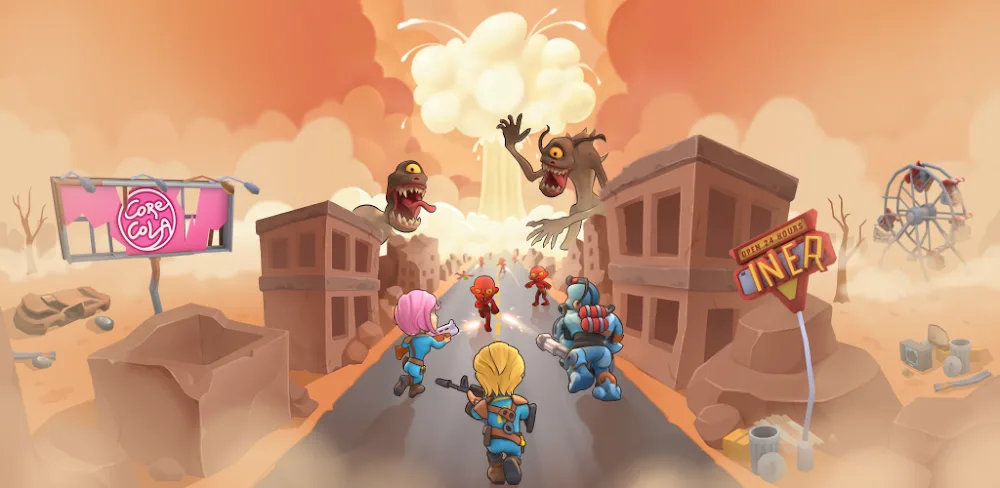 RadZone city: Survival Stories screenshot 1