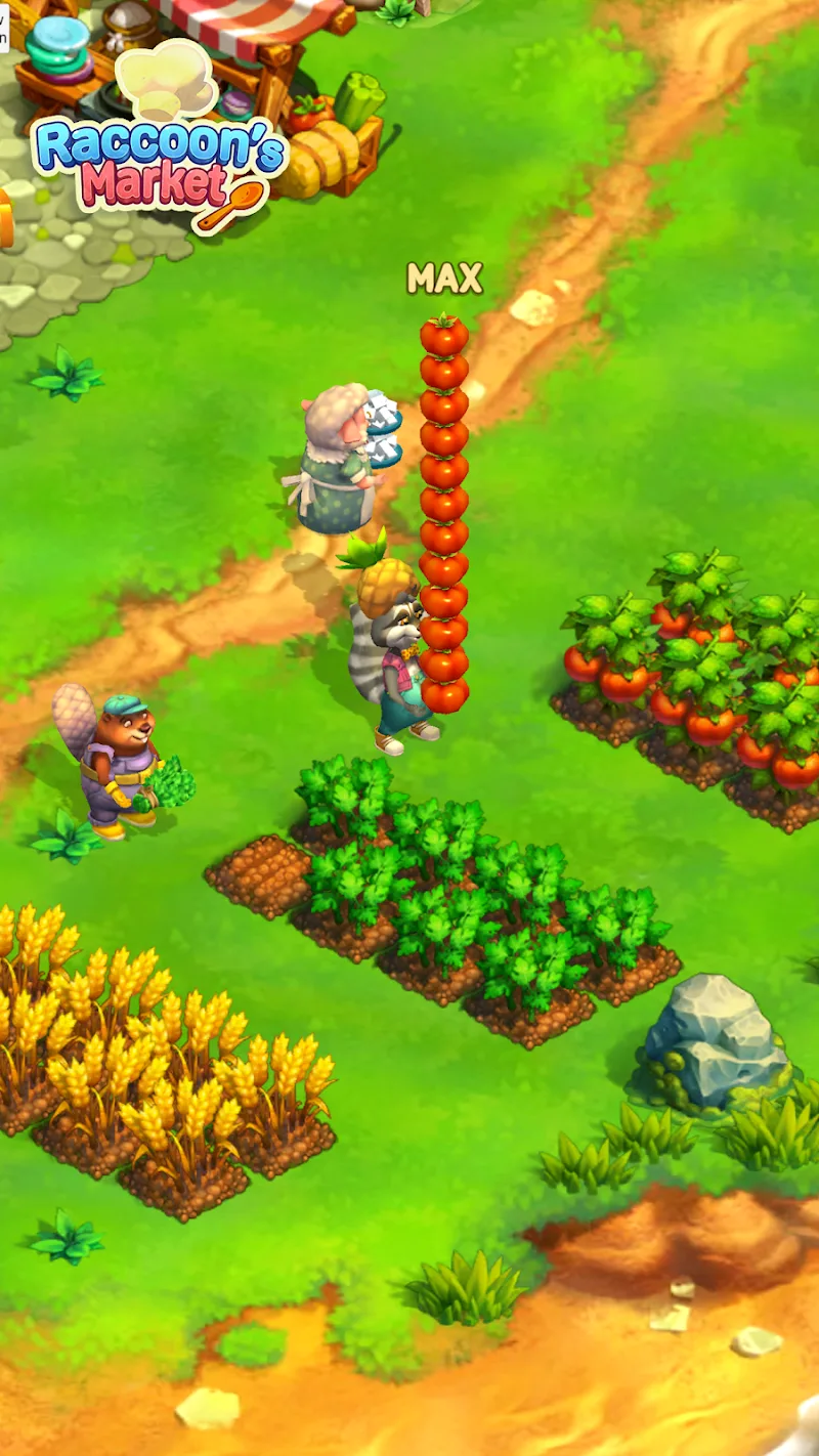Raccoon Market: Forest Feast screenshot 3