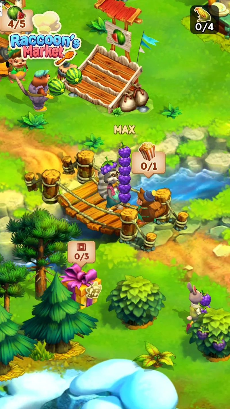Raccoon Market: Forest Feast screenshot 6