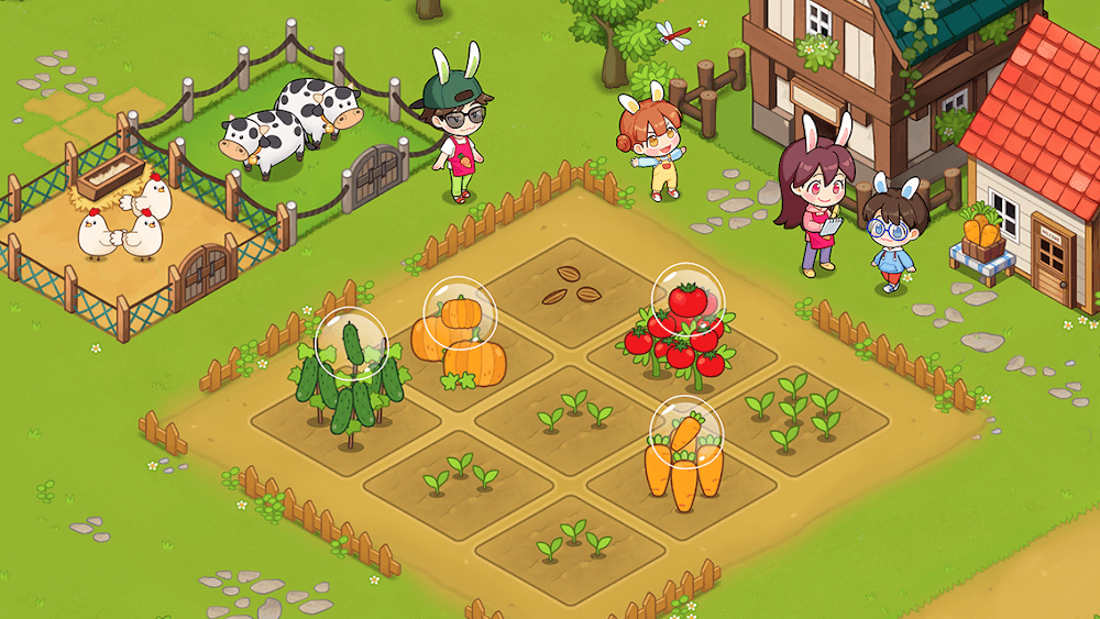 Rabbit Family's Carrot Farm screenshot 3