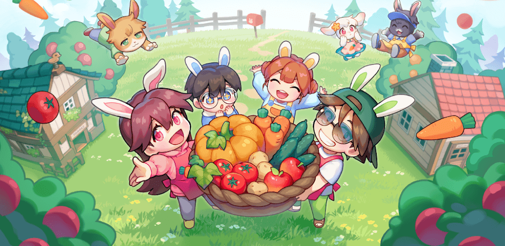 Rabbit Family's Carrot Farm screenshot 1