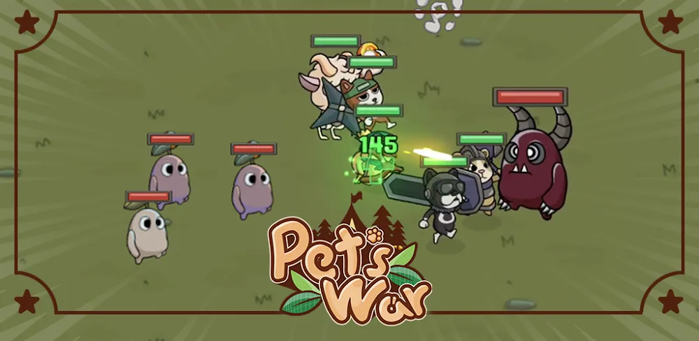Pet's War: Idle screenshot 1