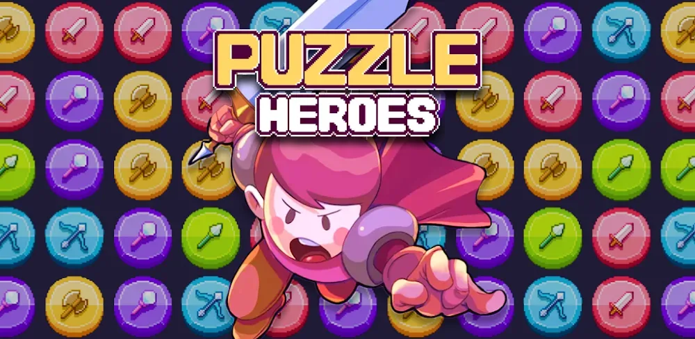 Puzzle Heroes: RPG Match Quest screenshot 1
