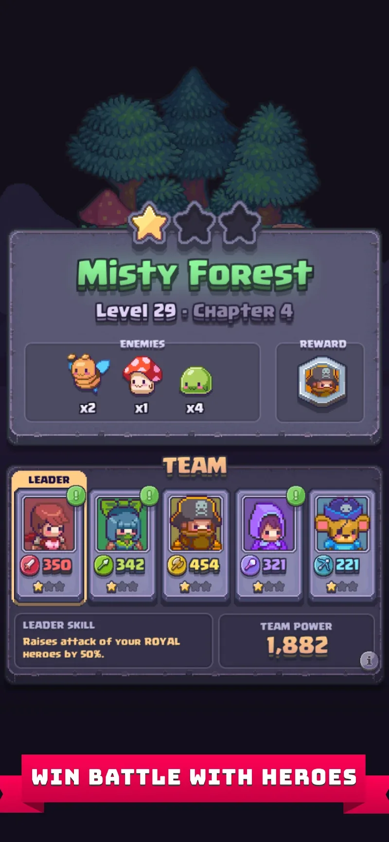 Puzzle Heroes: RPG Match Quest screenshot 5