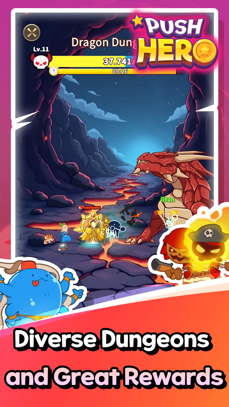Push Hero: Idle RPG screenshot 6
