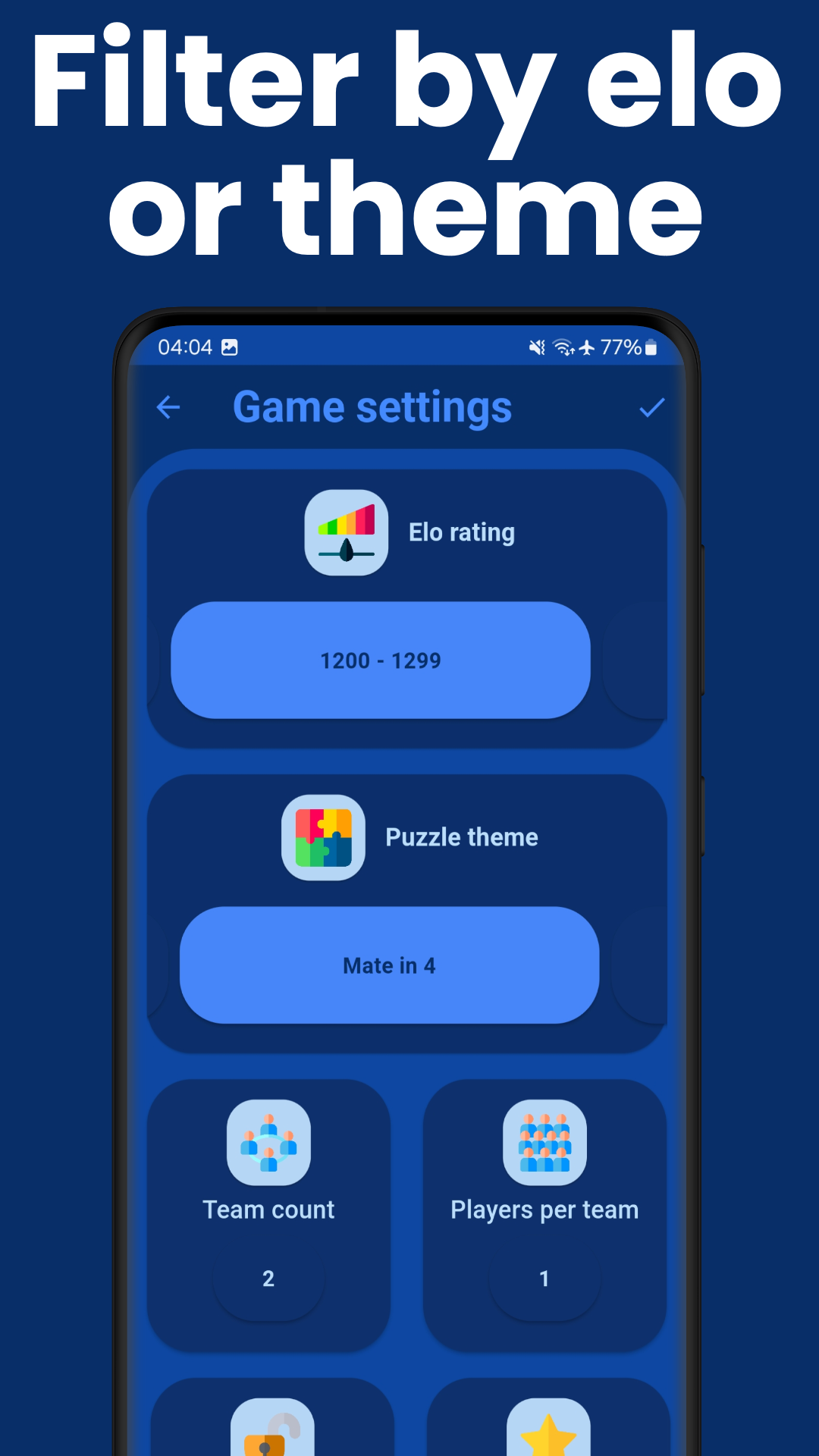 Chess Puzzles Multiplayer Game screenshot 5