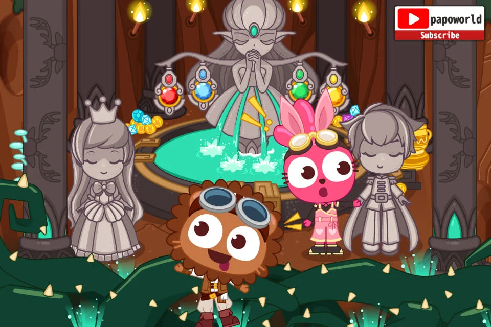 Papo Town: Underground City screenshot 2