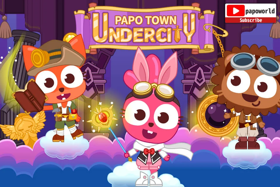 Papo Town: Underground City screenshot 6