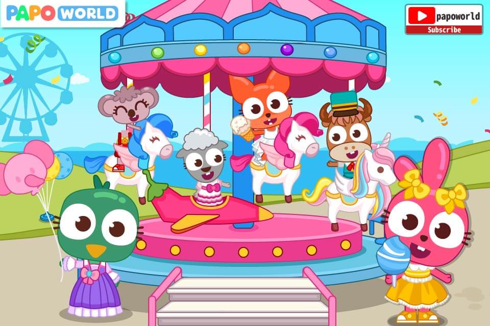 Papo Town: Amusement Park screenshot 3