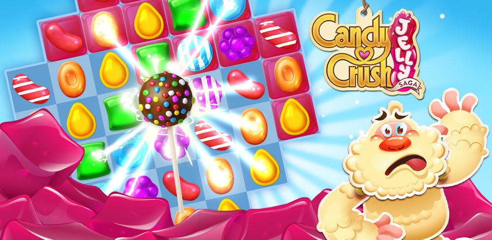 Candy Crush Jelly Saga screenshot 1