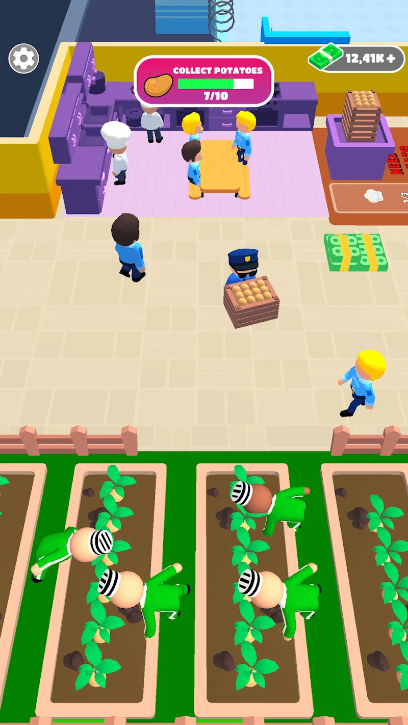 Police Station Idle screenshot 2
