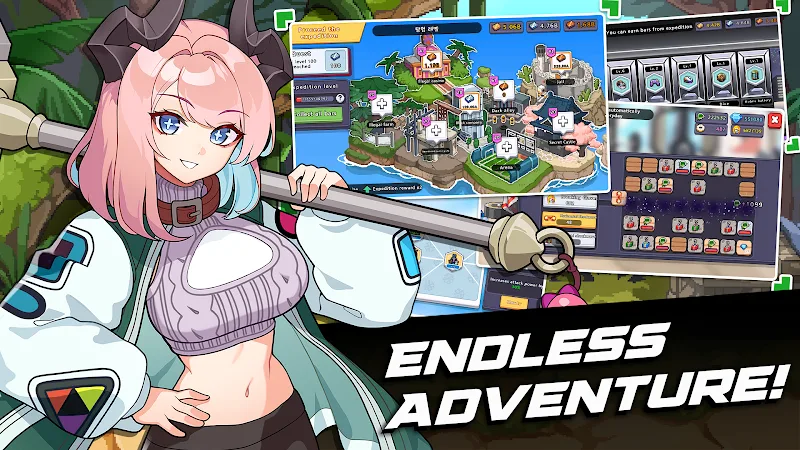 Pocket Girls: Idle RPG screenshot 5