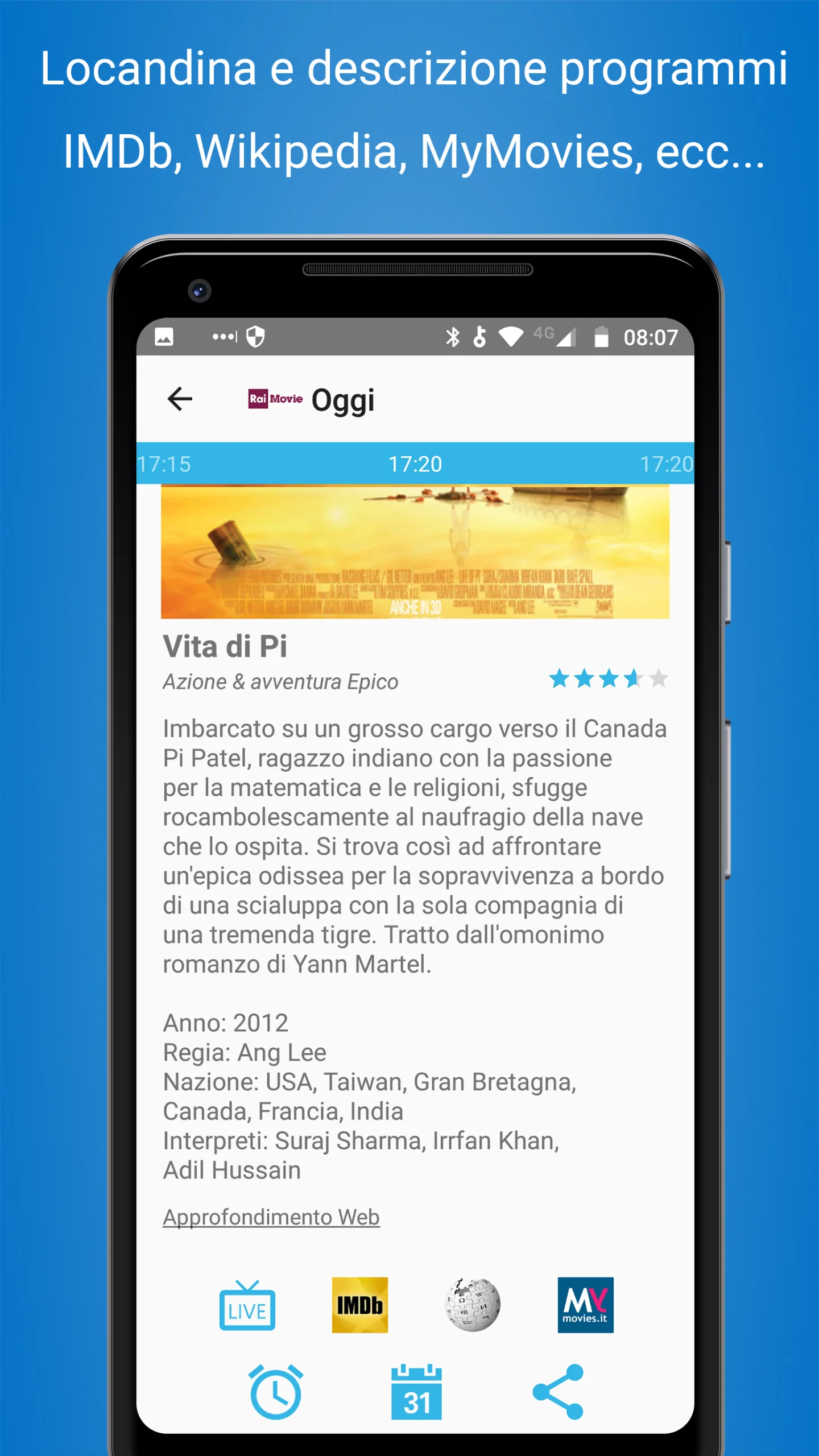 TV Listings Italy - CisanaTV+ screenshot 3