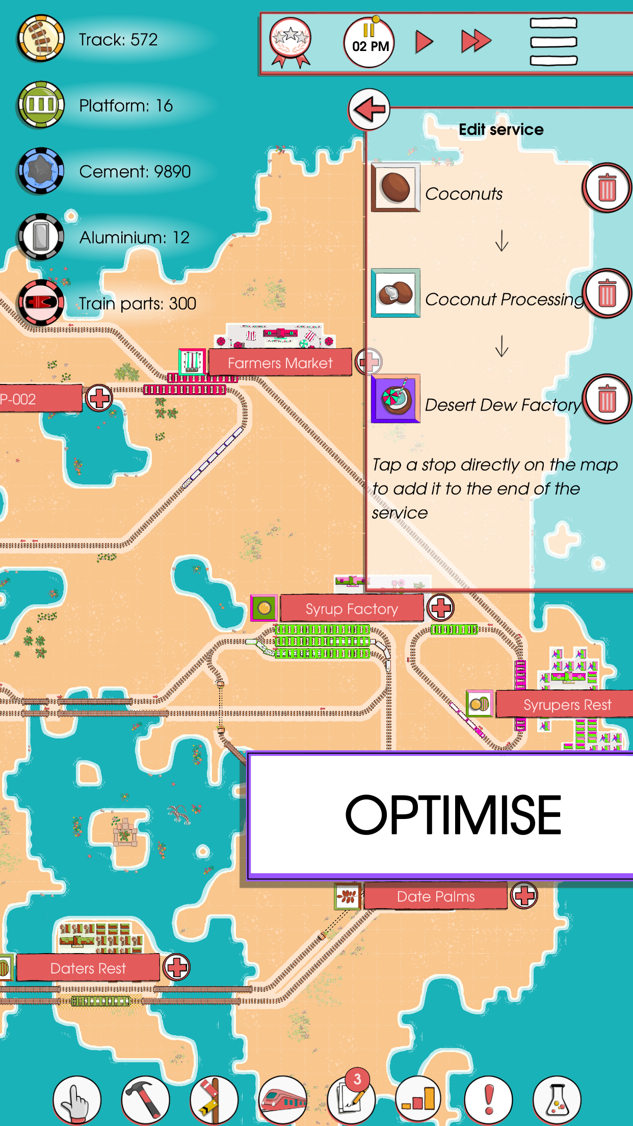 Iron Roads - Railroad Manager screenshot 1