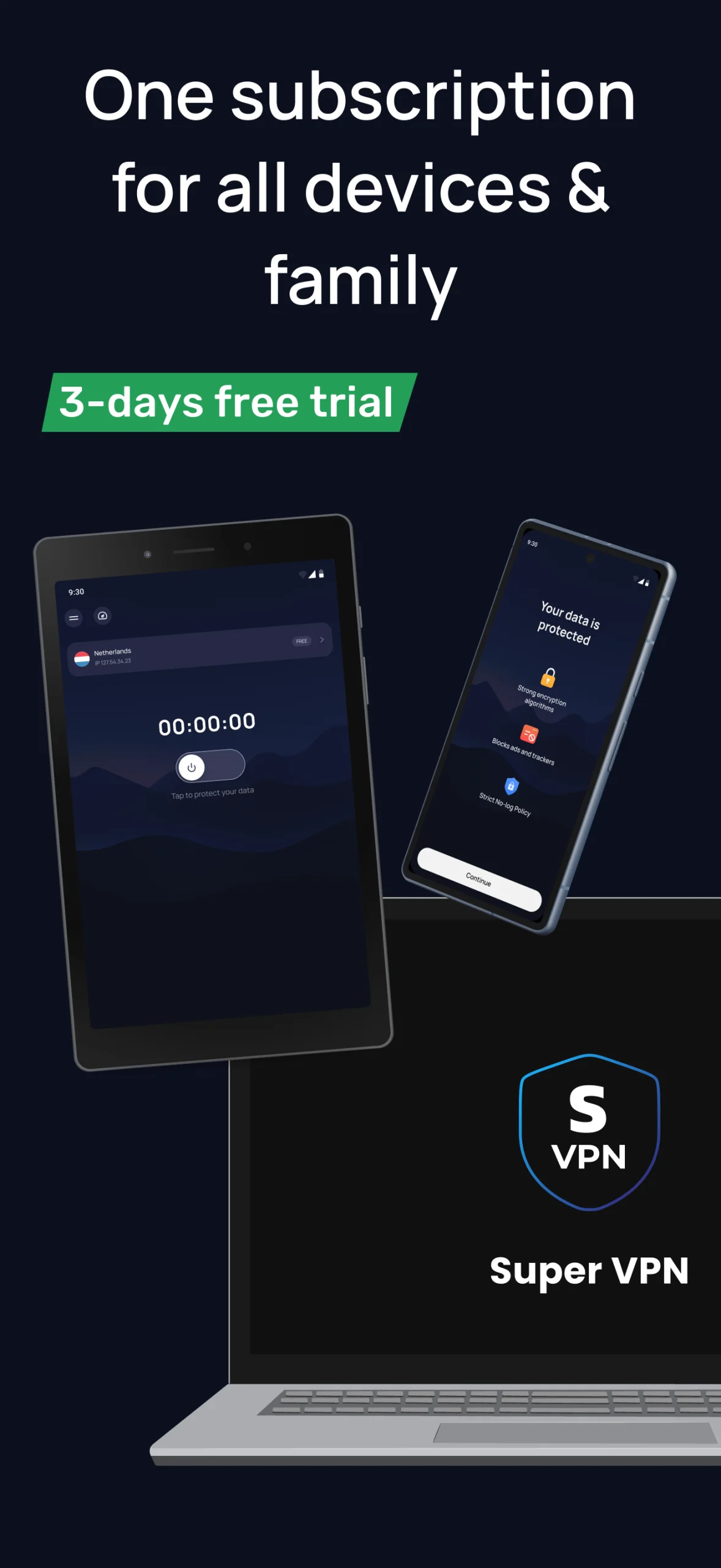 Blazar VPN: Super Fast Connect screenshot 3