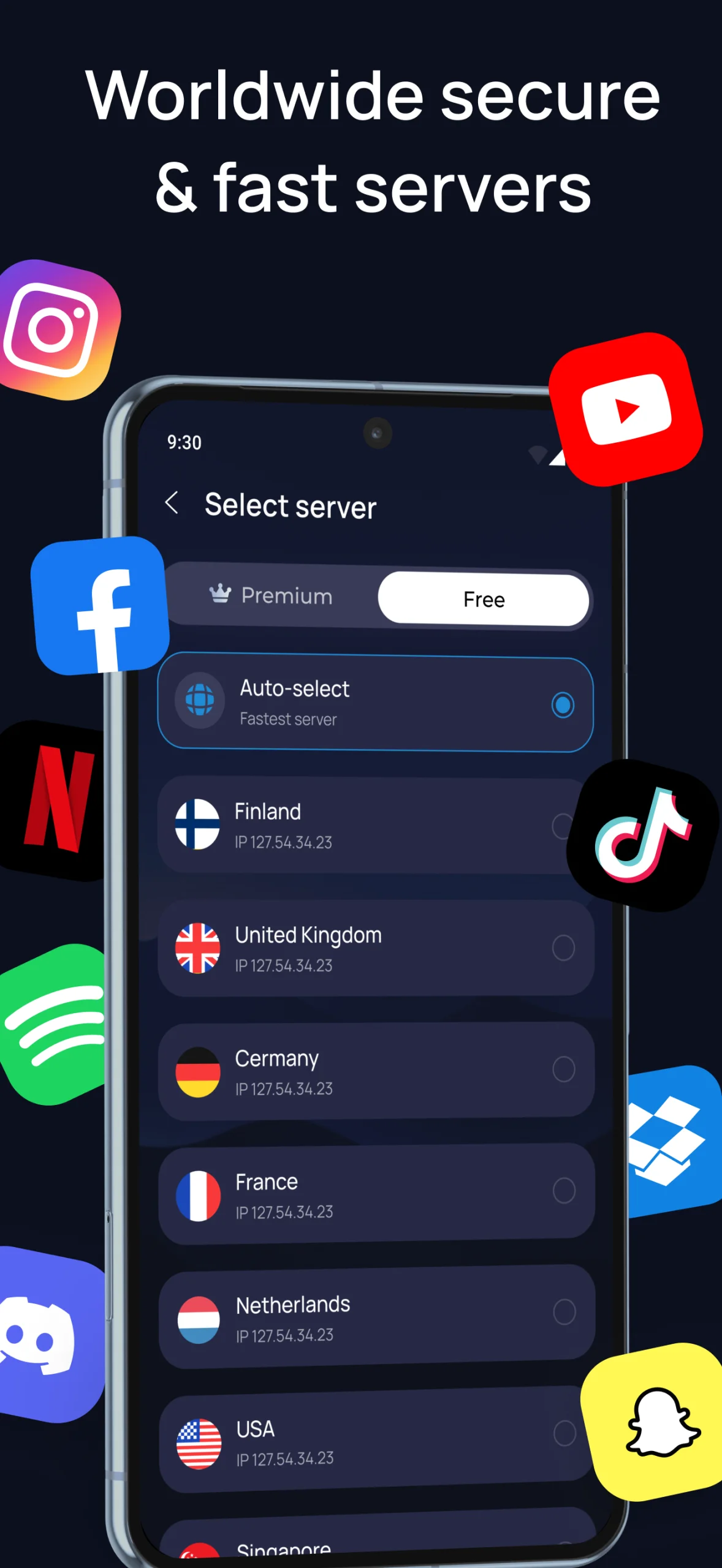 Blazar VPN: Super Fast Connect screenshot 5