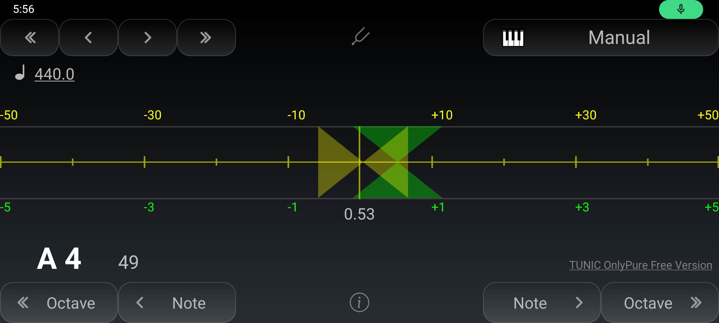 TUNIC OnlyPure Piano Tuner screenshot 1