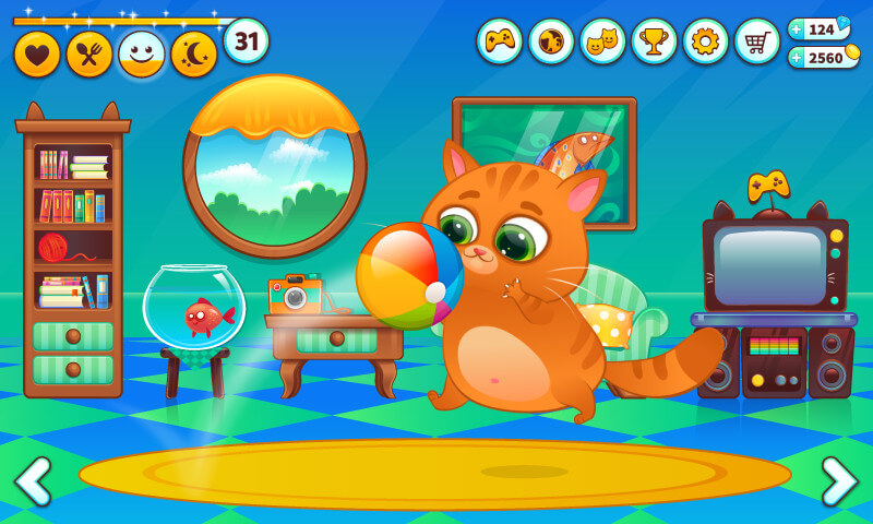 Bubbu – My Virtual Pet Cat screenshot 4