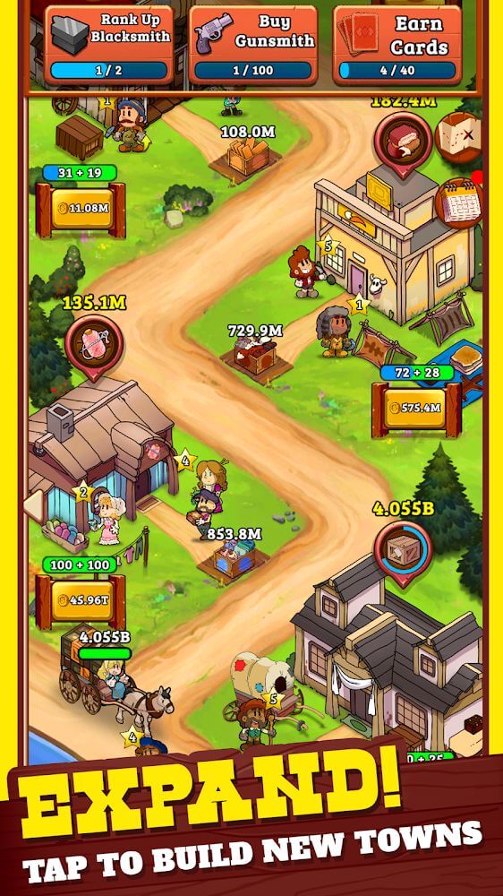 Idle Frontier: Tap Town Tycoon screenshot 3