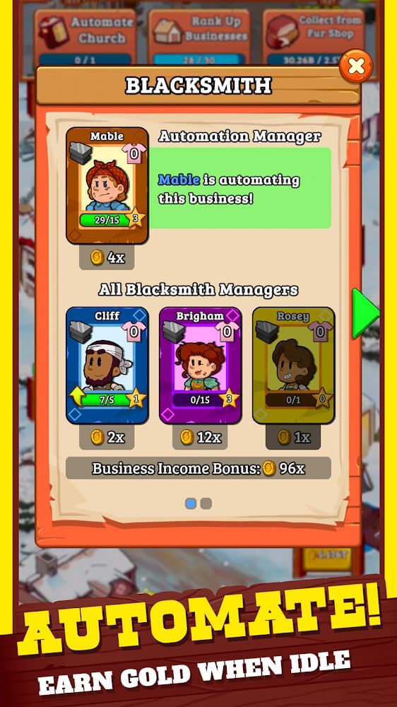 Idle Frontier: Tap Town Tycoon screenshot 5