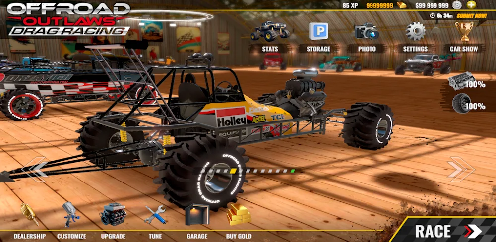 Offroad Outlaws Drag Racing screenshot 1