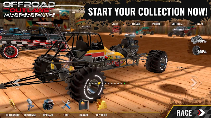 Offroad Outlaws Drag Racing screenshot 2