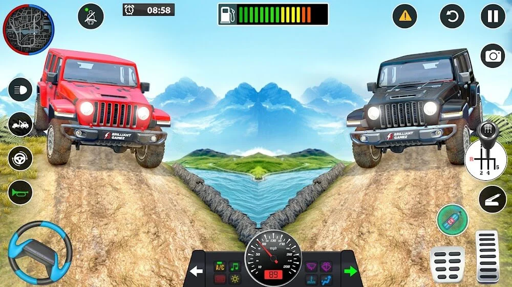 Offroad Jeep Driving Games 3D screenshot 3