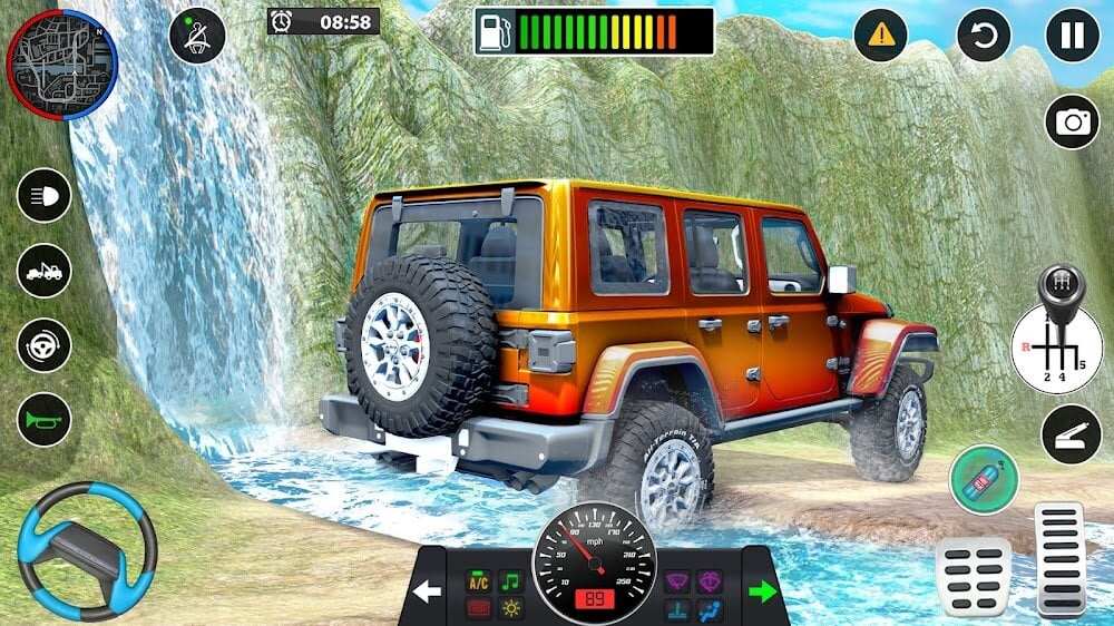 Offroad Jeep Driving Games 3D screenshot 4