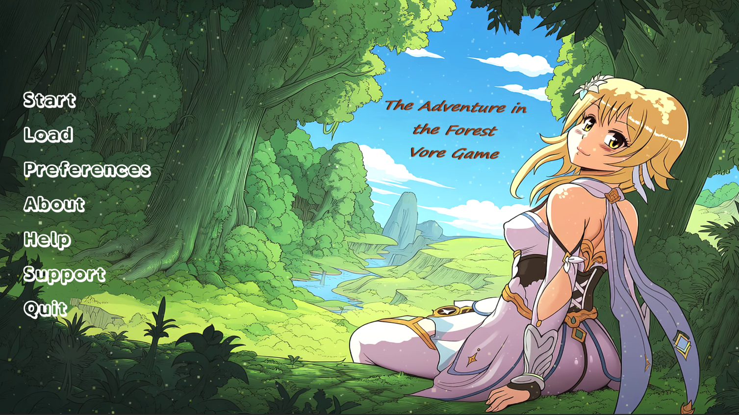 The Adventure in the Forest - Vore Game