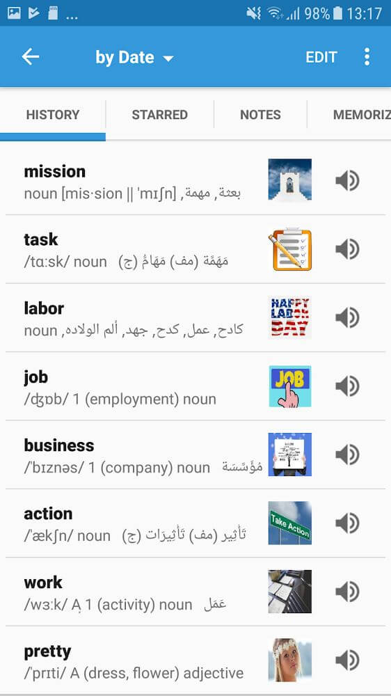 Arabic Dictionary & Translator screenshot 4