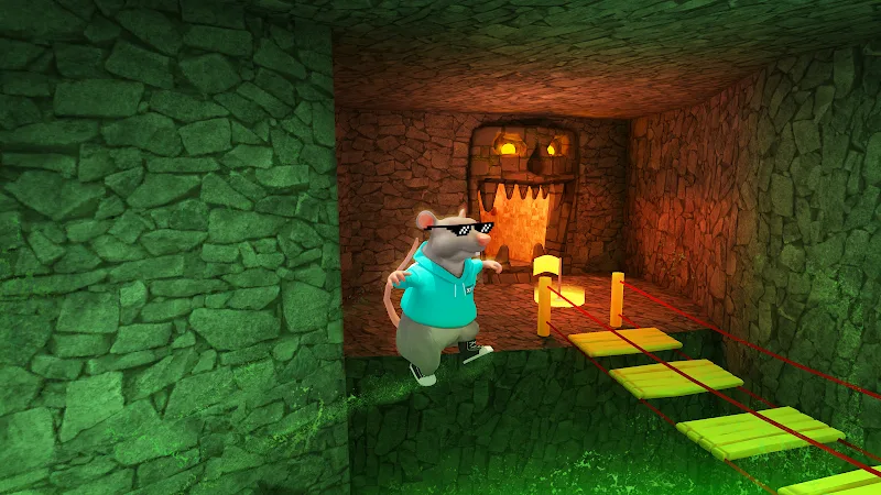 Obby Escape: Prison Rat Dance screenshot 3