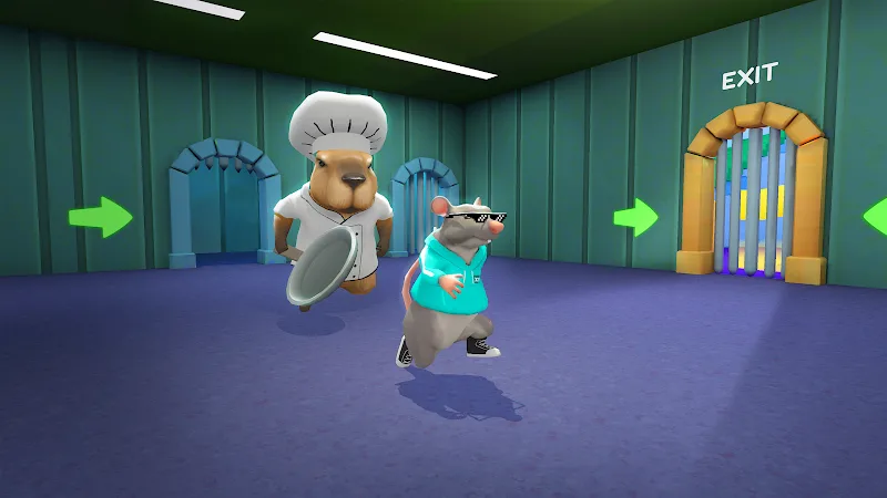 Obby Escape: Prison Rat Dance screenshot 5
