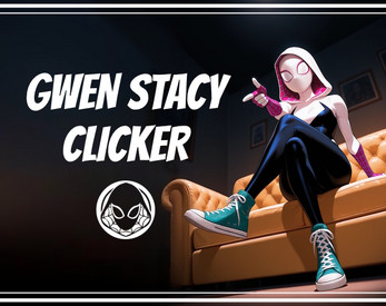 Spider-Woman Clicker gameplay screenshot 1