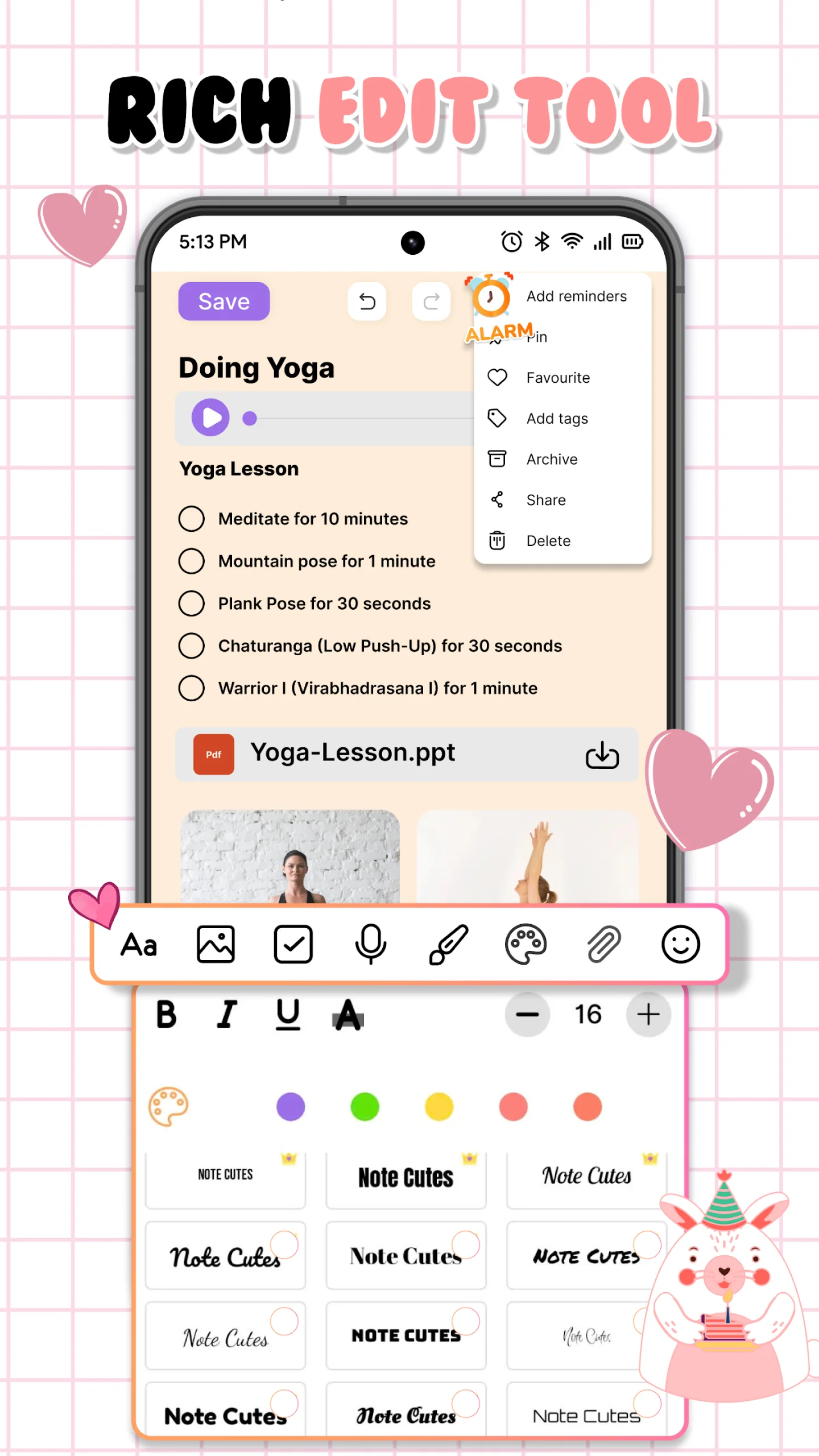 Cute Notes Notebook & Organize screenshot 2