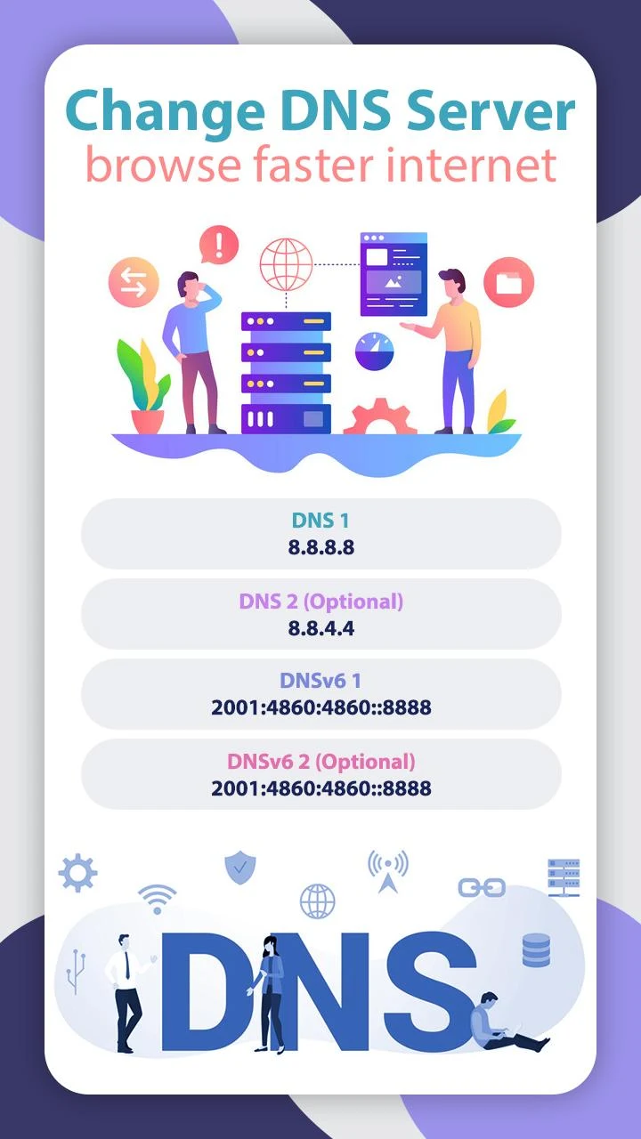 Change DNS Server, Browse Fast screenshot 1