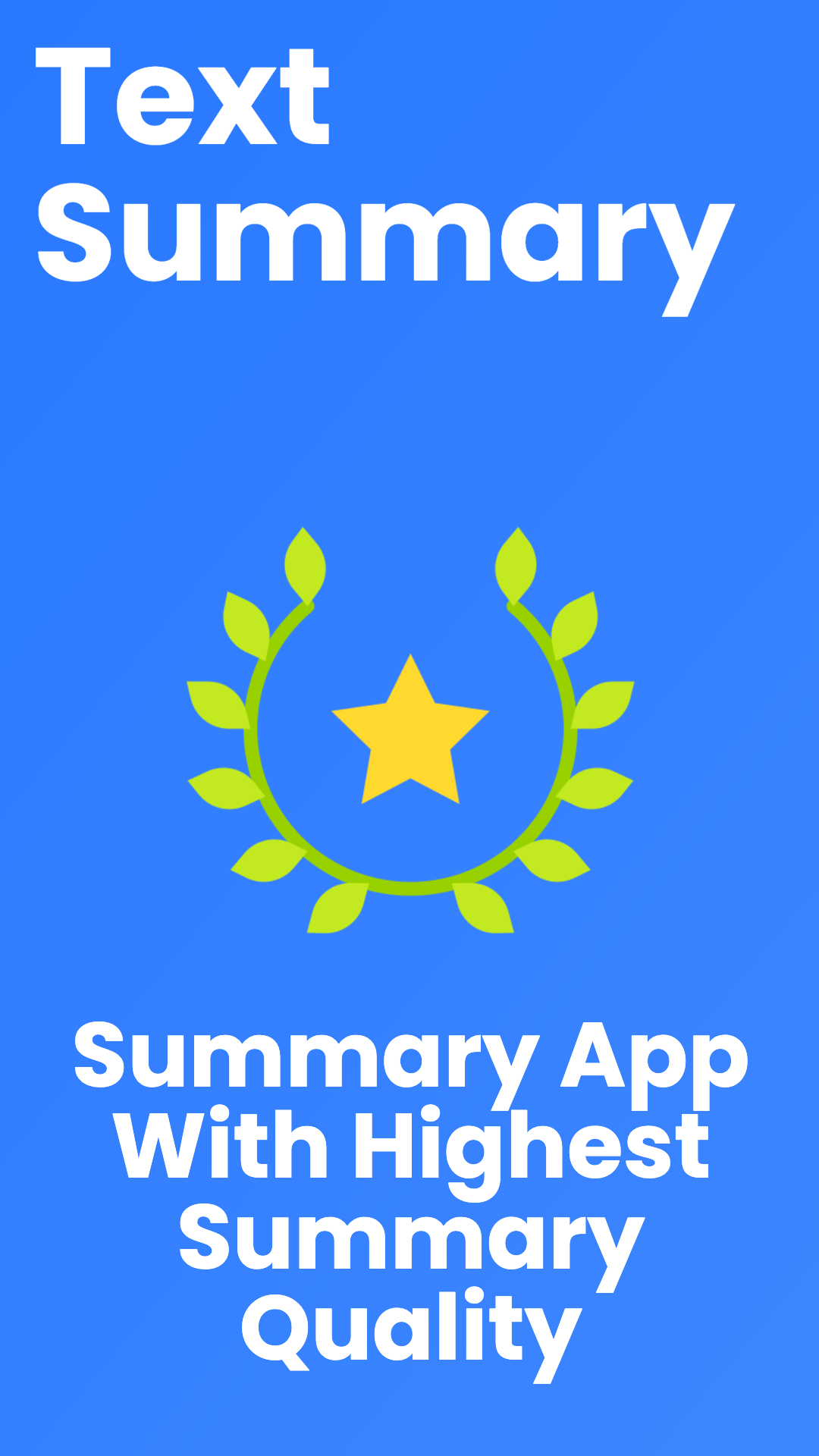 Text Summary AI Summarize Text screenshot 1