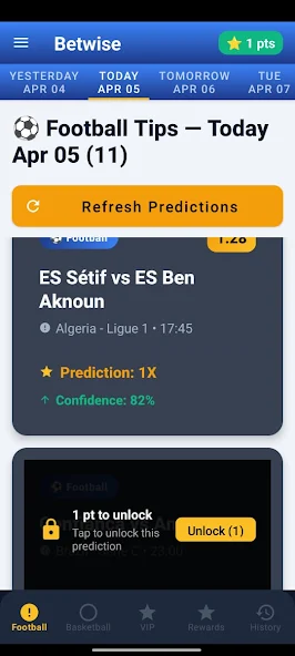 BetWise - Sports Predictions screenshot 4