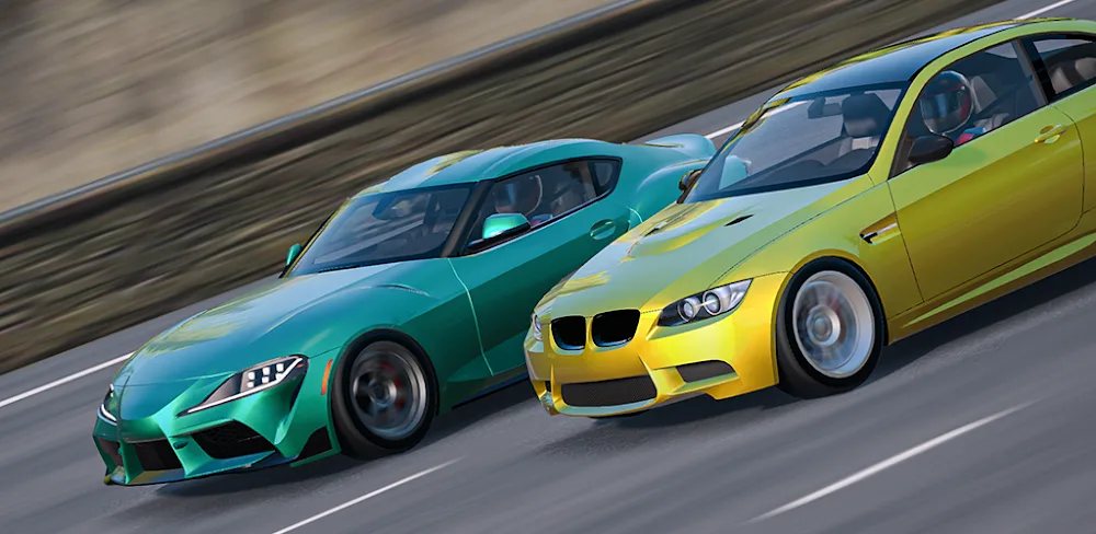 No Hesi Car Traffic Racing game image 1