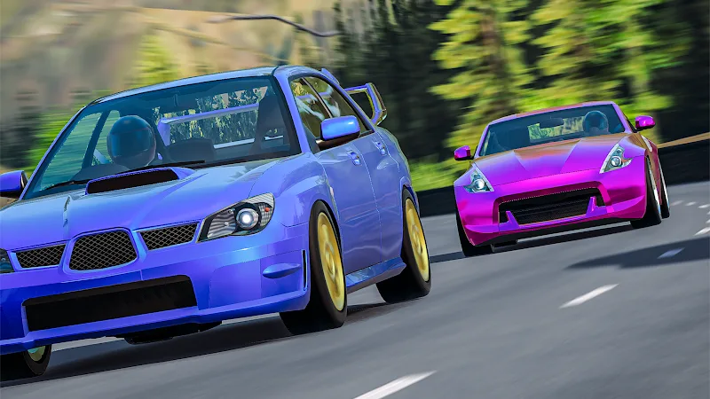 No Hesi Car Traffic Racing game image 2